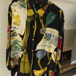 Jerri Sherman Versace Like Top